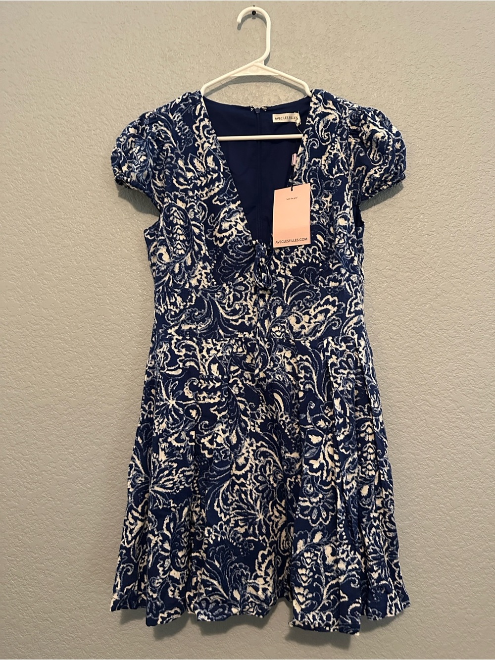 New Avec Les Filles Boho Paisley Dress - Picture 2 of 7